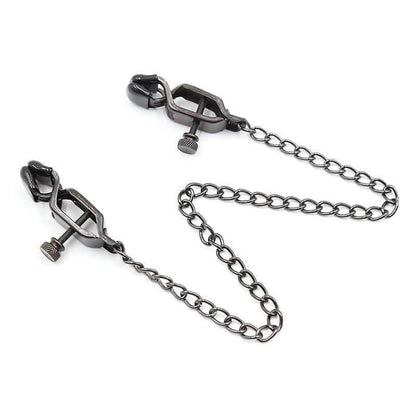 nipple clamps, adjustable nipple clamps, BDSM clamps, nipple play, kink accessories, rubber-coated clamps, erotic pinching, nipple chain, customizable pressure, nipple and clitoral stimulation, fetish gear, body-safe materials, sensual nipple clamps, beginner-friendly clamps, advanced BDSM toys, kinky nipple play, pleasure and pain, discreet packaging, intimate accessories, nipple teasing tools, BDSM essentials.