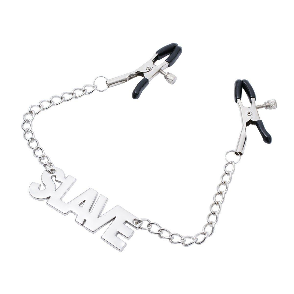 nipple clamps, adjustable nipple clamps, BDSM clamps, nipple play, kink accessories, rubber-coated clamps, erotic pinching, nipple chain, customizable pressure, nipple and clitoral stimulation, fetish gear, body-safe materials, sensual nipple clamps, beginner-friendly clamps, advanced BDSM toys, kinky nipple play, pleasure and pain, discreet packaging, intimate accessories, nipple teasing tools, BDSM essentials.