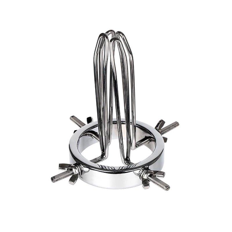 Adjustable Stainless Steel Anal Spreader: Comfort, View-Enhancing Toy for Ultimate Pleasure