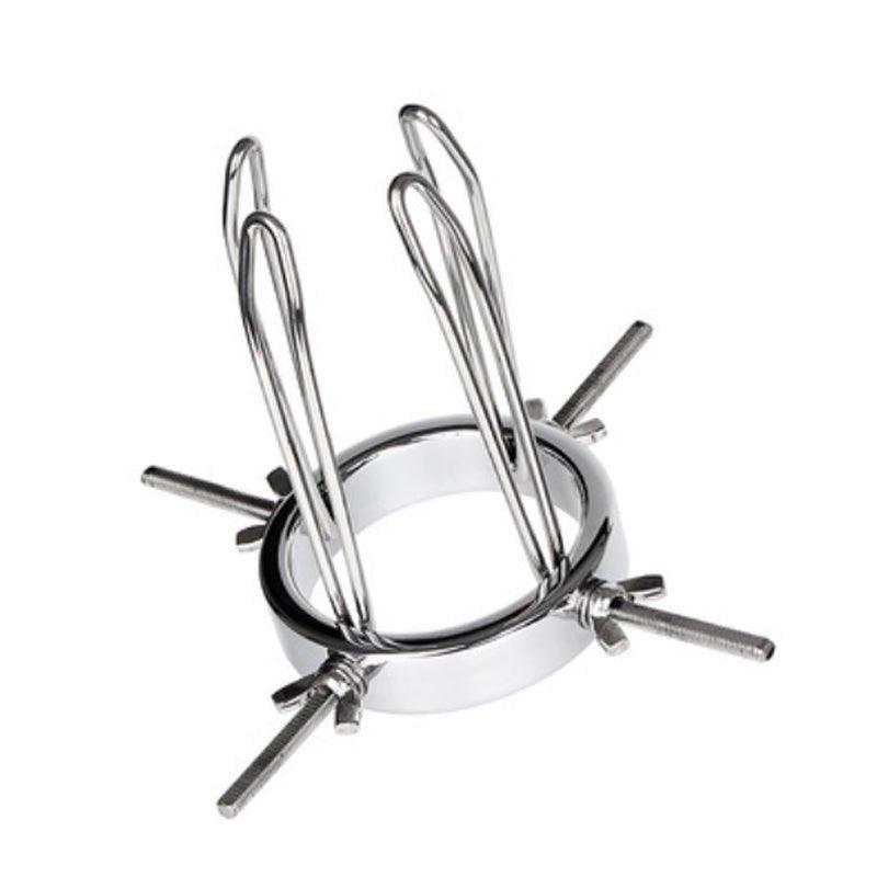 Adjustable Stainless Steel Anal Spreader: Comfort, View-Enhancing Toy for Ultimate Pleasure