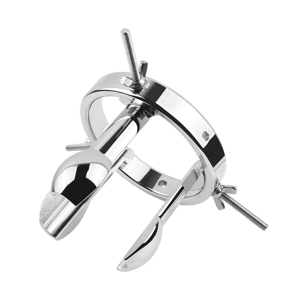 Adjustable Stainless Steel Anal Spreader: Versatile, View-Enhancing Toy for Ultimate Pleasure