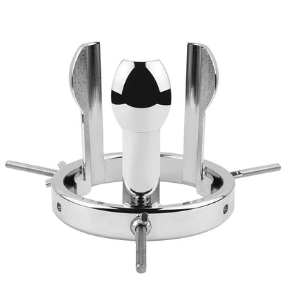 Adjustable Stainless Steel Anal Spreader: Versatile, View-Enhancing Toy for Ultimate Pleasure