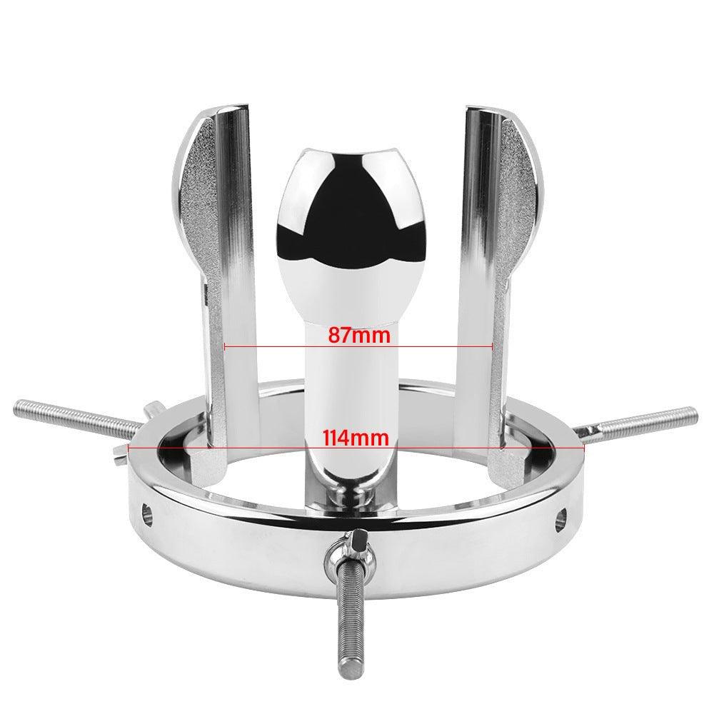 Adjustable Stainless Steel Anal Spreader: Versatile, View-Enhancing Toy for Ultimate Pleasure