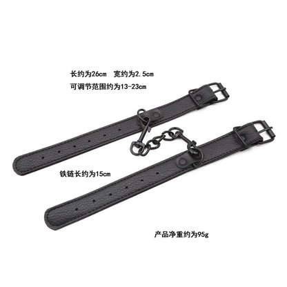 BDSM Black Adjustable Bondage Hand-cuff