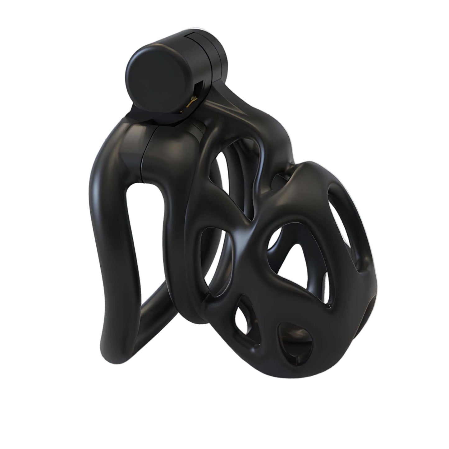 3D Printed Chastity Cage - ES6 - Black