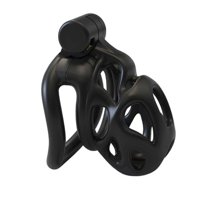 3D Printed Chastity Cage - ES6 - Black