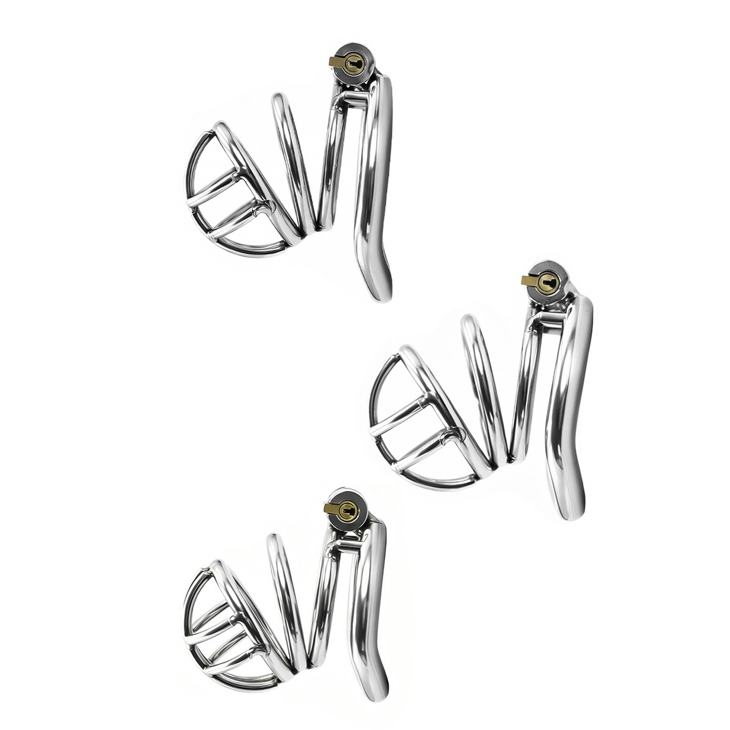 1 Inch Small Metal Cage - Silver