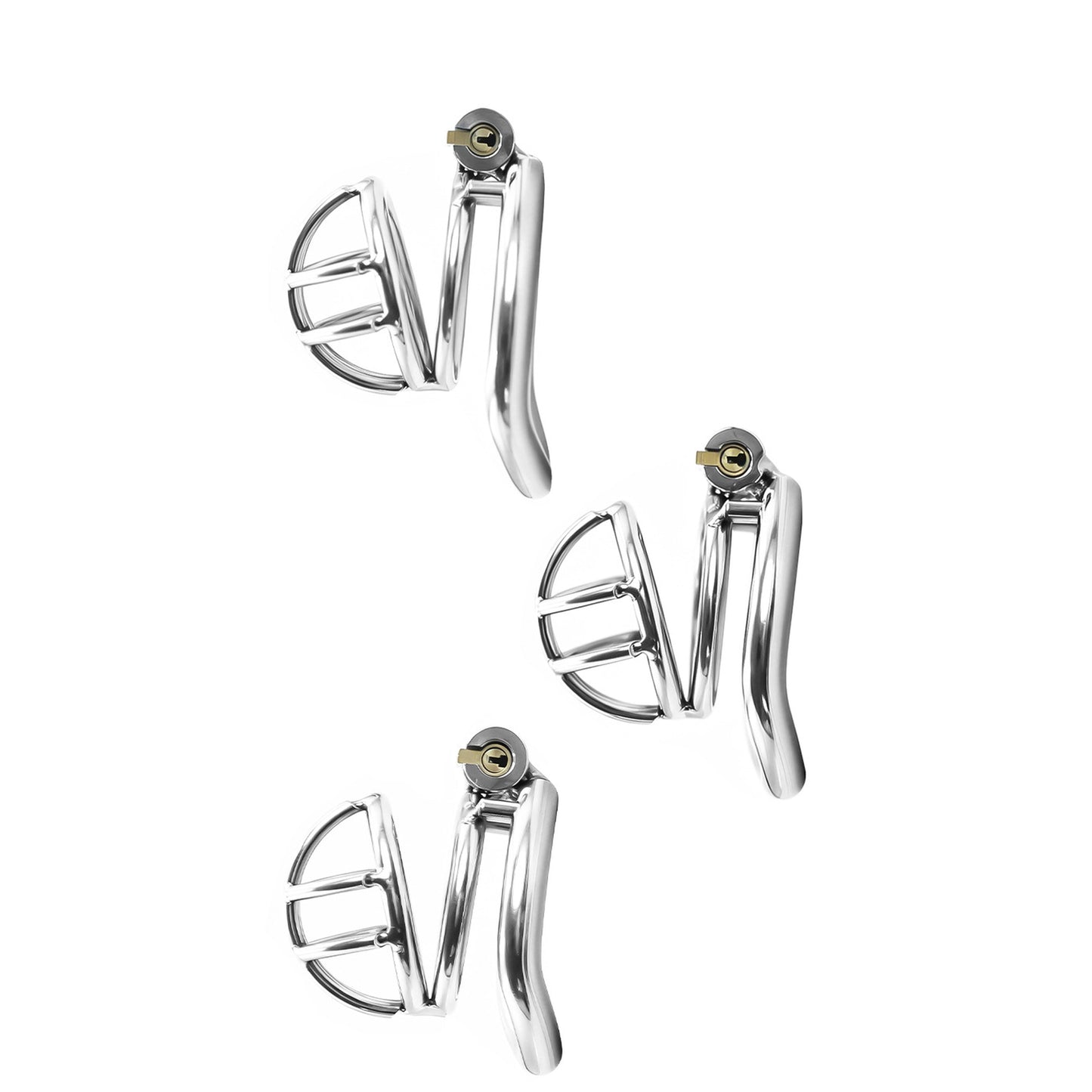 1 Inch Small Metal Cage - Silver