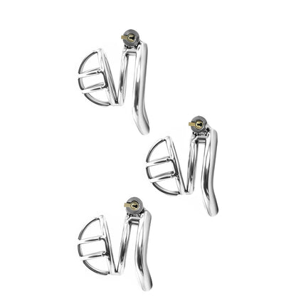 1 Inch Small Metal Cage - Silver
