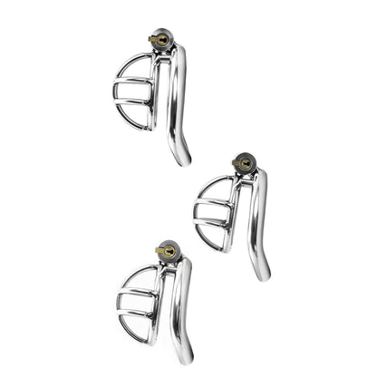 1 Inch Small Metal Cage - Silver
