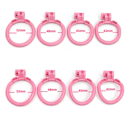 3D Printed Chastity Cage - ES6 - Pink