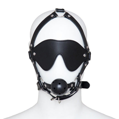 BDSM bondage mask, ball gag, blindfold, kinky play, sensory deprivation, bondage gear, submissive restraint, BDSM accessories, dominant control, fetish mask, bondage mask with gag, BDSM toys, submissive training, kinky secrets, fetish play, strict domination, bondage fantasies, erotic roleplay, submissive pleasure, BDSM essentials, blindfolded bondage, kinky accessories, BDSM mask set, dominant and submissive, sexual exploration, bondage set.