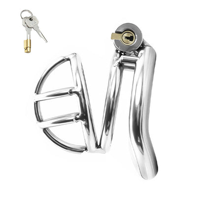 1 Inch Small Metal Cage - Silver