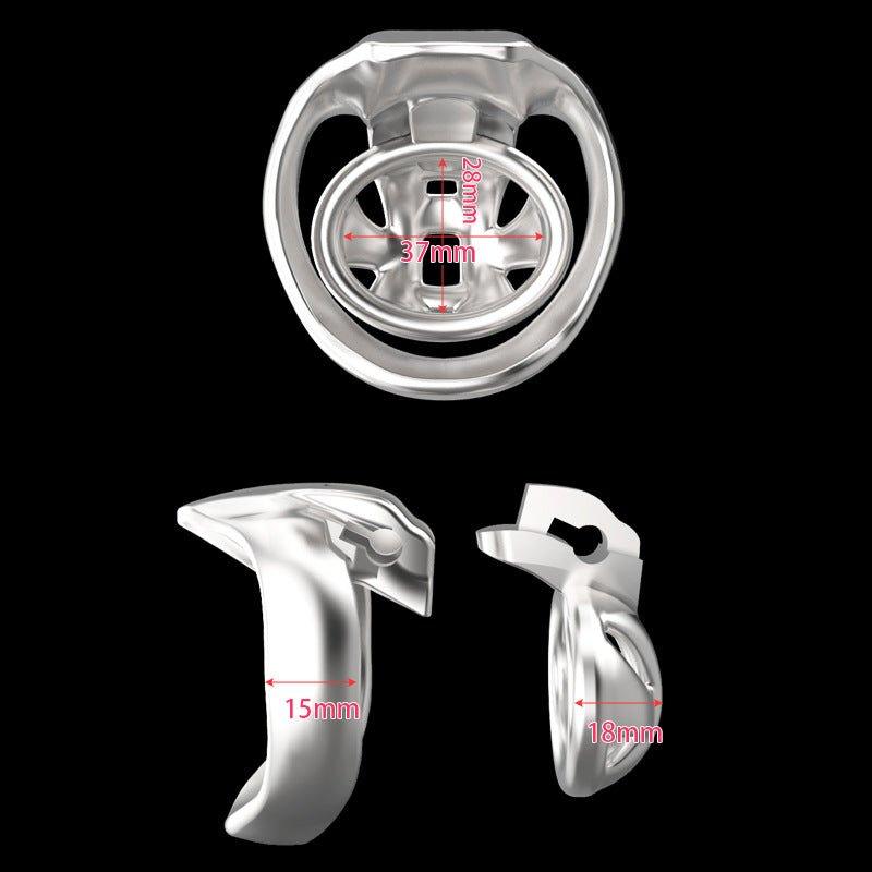 Dimensions of metal chastity cage components