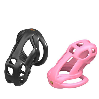 Male chastity, chastity cage, classic design, multi-color options, easy to lock, secure device, stylish chastity, high-quality materials, durable, comfortable wear, adjustable fit, ergonomic design, discreet wear, BDSM, power exchange, relationship dynamics, chastity play, personalization, easy maintenance, practical addition, commitment, trust, consensual relationship, personal use, gift idea, controlled chastity, versatile device,