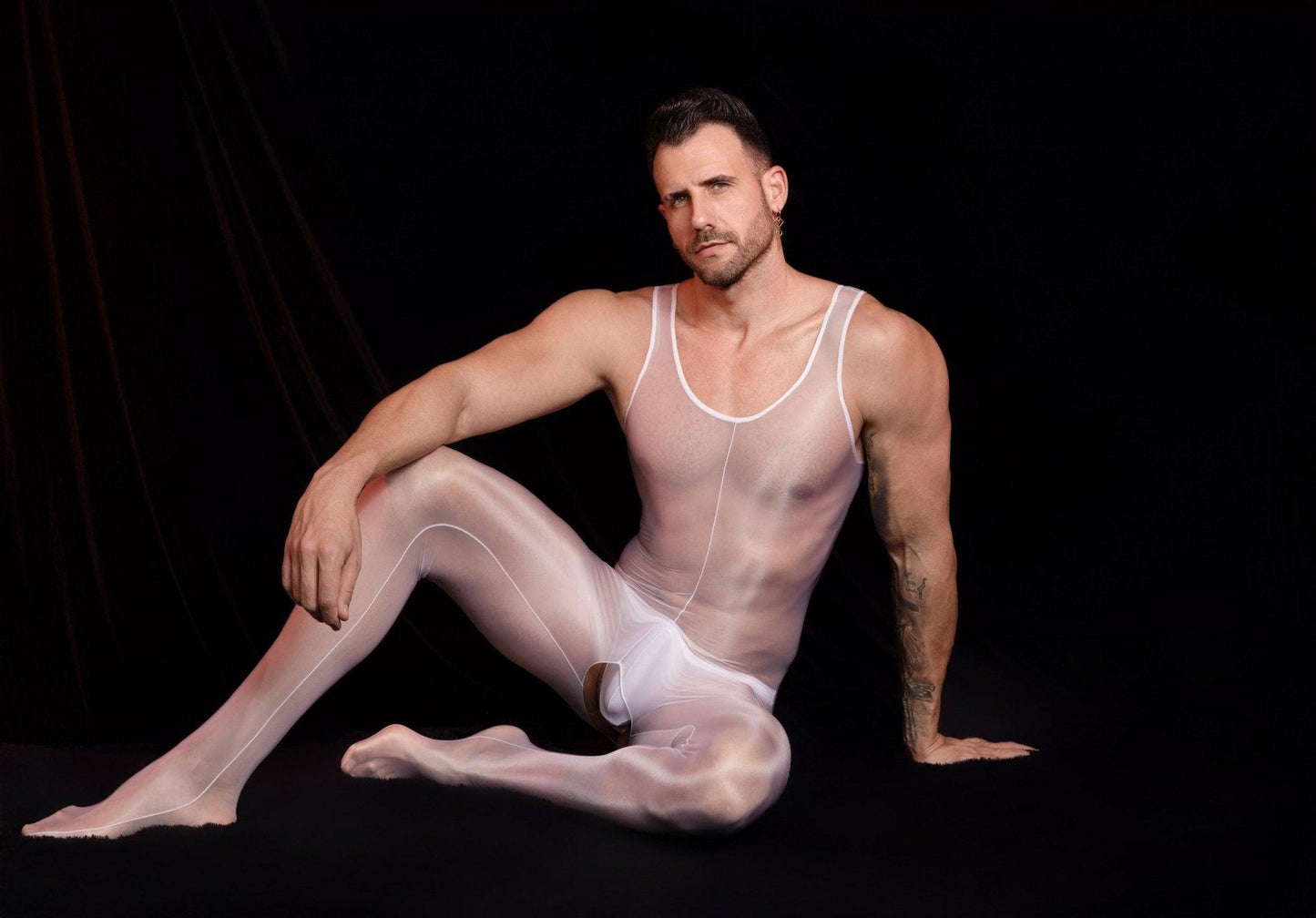 Men's Sheer Bodysuit - Wonderlands