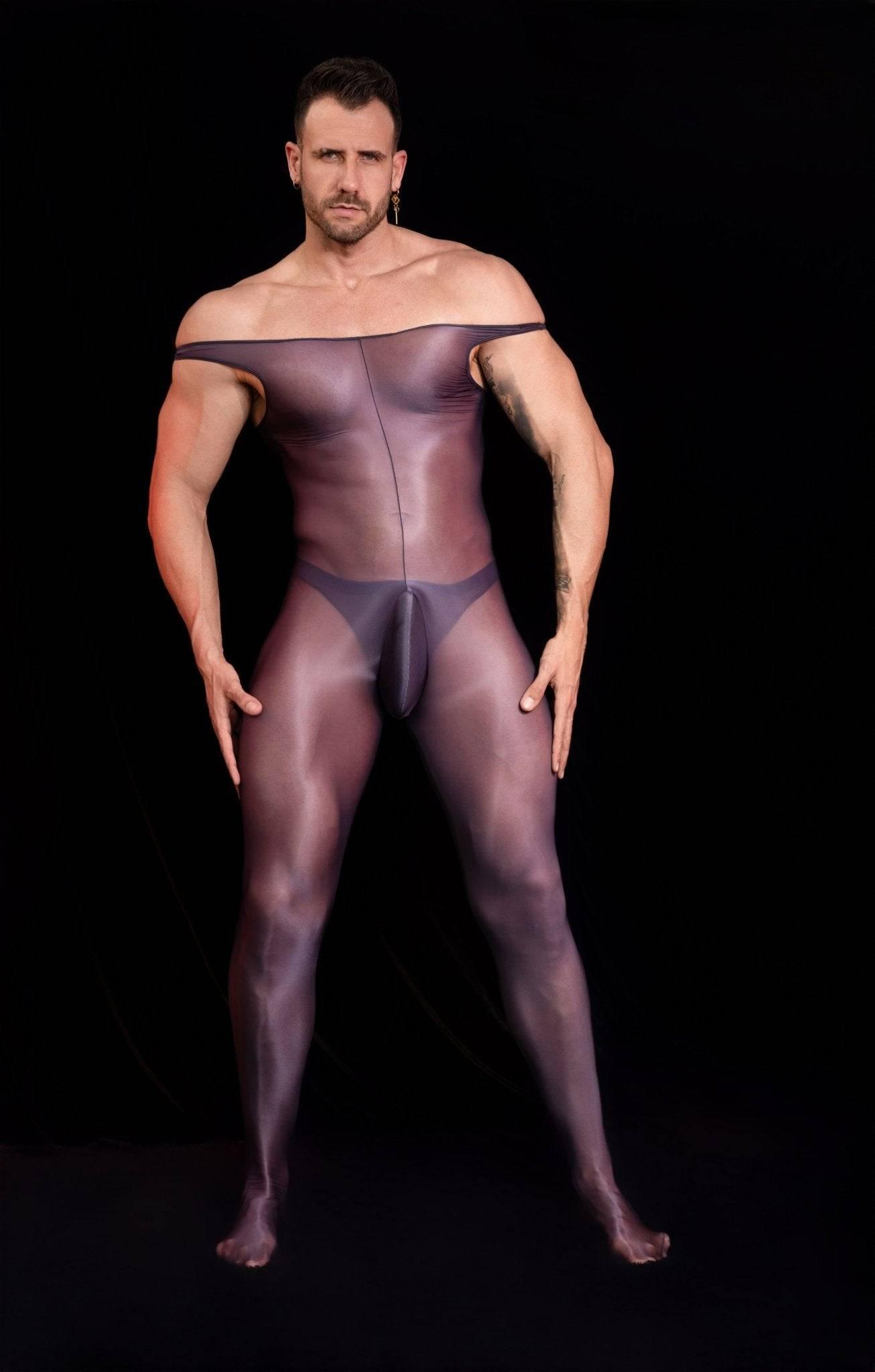 Men's Sheer Bodysuit - Wonderlands