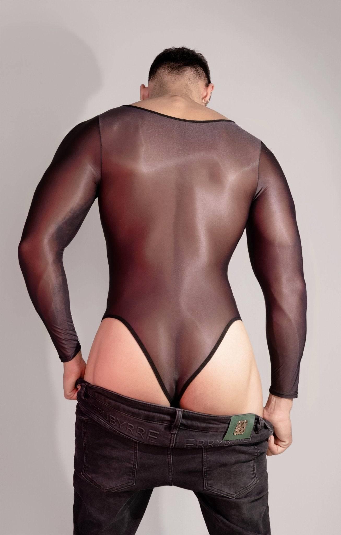 Men’s nylon Bodysuit Wrestling See Through Singlet with pouch design Sissy Mankini Sheer Leotard Backless Vest Sleeveless One Piece Singlet long sleeves high cut big buldge gay dilfs sissy daddies nude