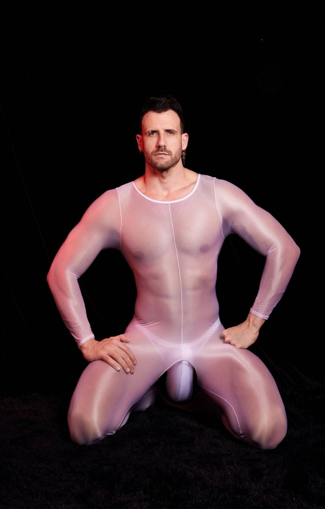 Men’s nylon Bodysuit Wrestling See Through Singlet with pouch design Sissy Mankini Sheer Leotard Backless Vest Sleeveless One Piece Singlet  Of course, here are the keywords:  1. Sensual 2. Provocative 3. Tempting 4. Confident 5. Contemporary 6. Expressive 7. Alluring 8. Body-positive 9. Empowering 10. Fashion-forward 11. Versatile 12. Playful 13. Stylish 14. Bold 15. Trendsetting