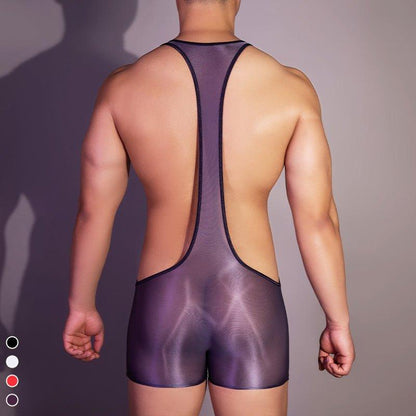 Men's Silky Bodysuit - Wonderlands