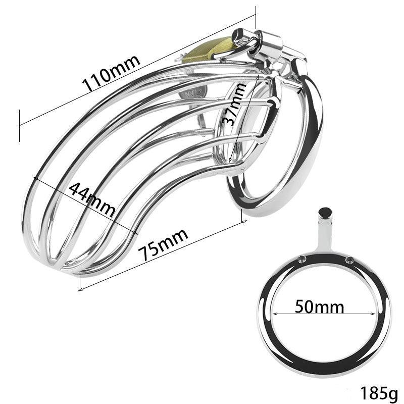 Chastity cage with 50mm ring size