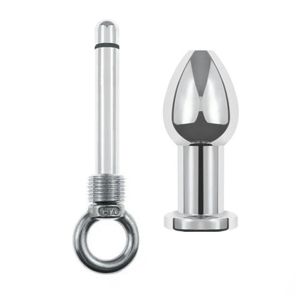 Detachable stainless steel douche components