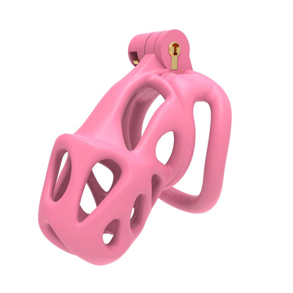 3D Printed Chastity Cage - ES6 - Pink