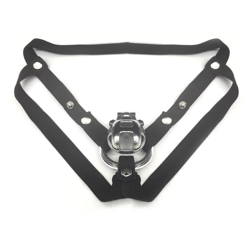 Widened Elastic Chastity Cage Support Waist Strap